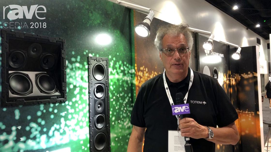 CEDIA 2018: Totem Acoustic Shows Tribe KIN Angled Speakers, In-Wall and In-Ceiling Speaker Solutions