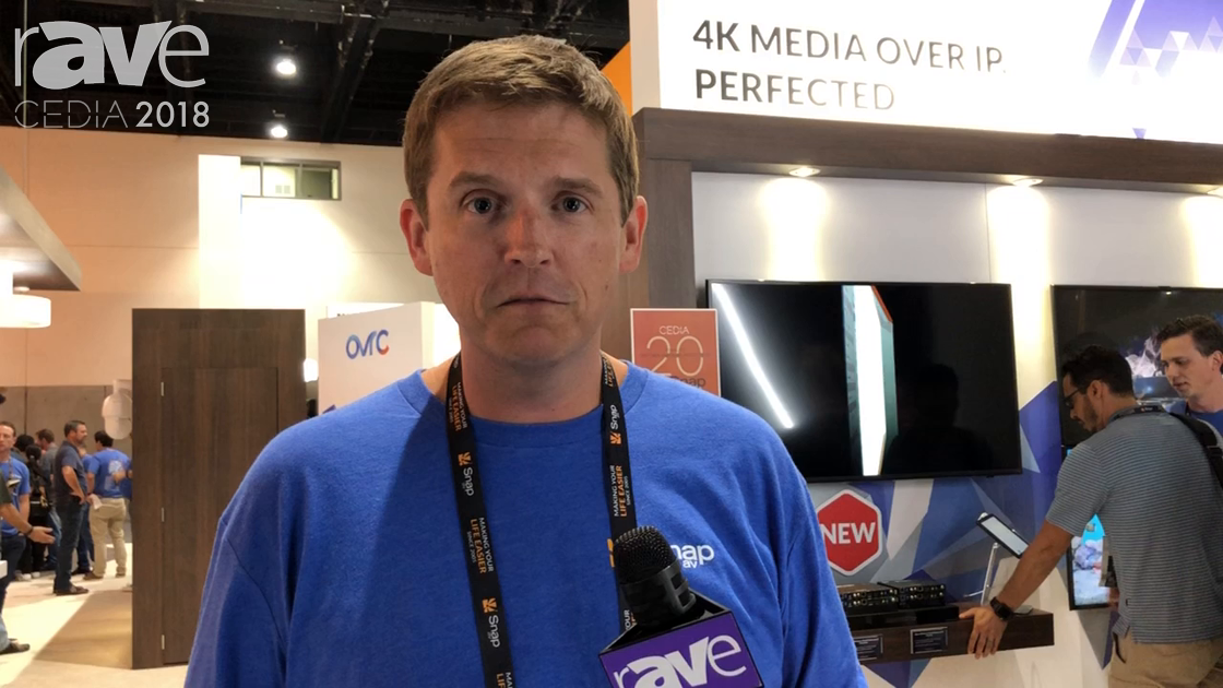 CEDIA 2018: Binary Features the 4K Media Over IP (MoIP) Distribution System at the SnapAV Booth