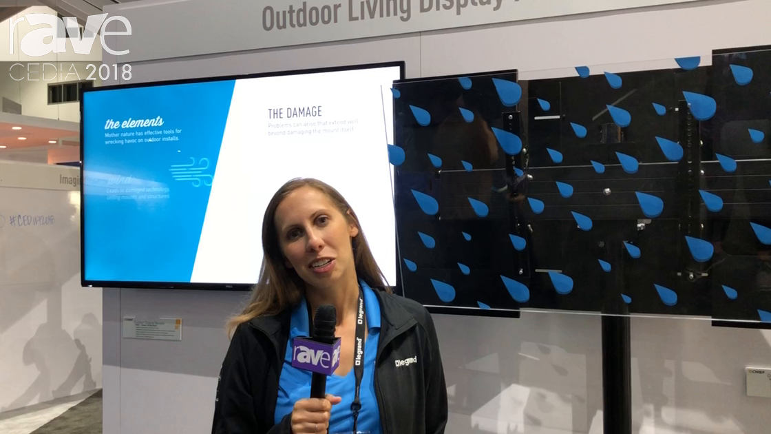 CEDIA 2018: Chief Features Its Outdoor Display Mounts