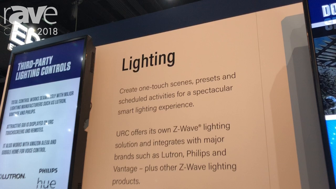 CEDIA 2018: Universal Remote Control Demos Alexa-Controlled Lighting Solutions