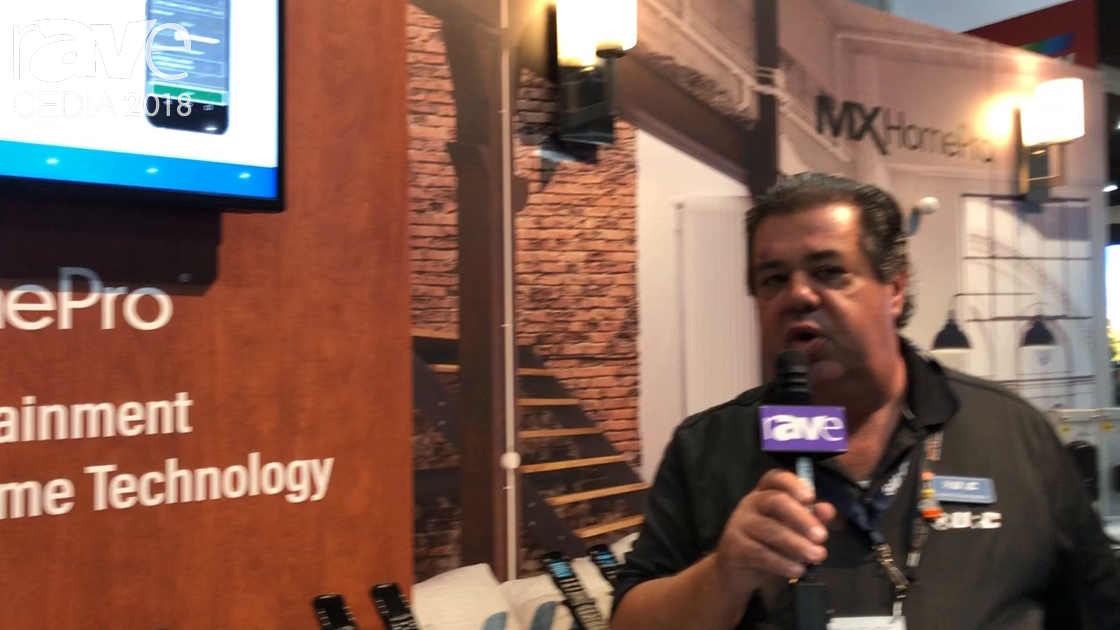 CEDIA 2018: Universal Remote Control Discusses MXHomePro Control System