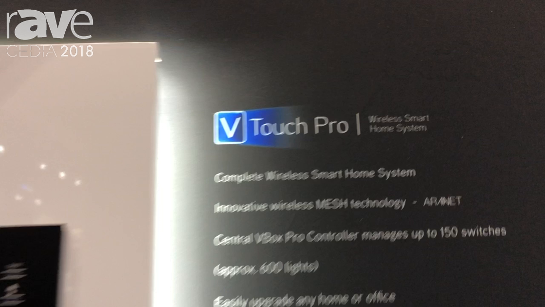CEDIA 2018: VITREA Presents VTouchPro Switches and Keypads