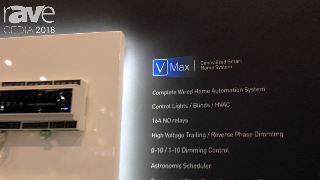 CEDIA 2018: VITREA Shows Off VMaX Centralized Home System