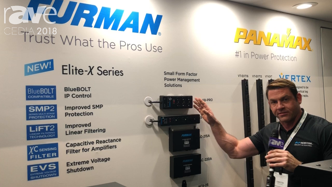 CEDIA 2018: Furman Displays Power Management Devices at Nortek Security Booth