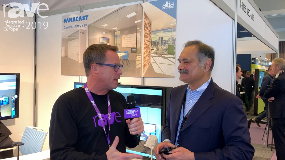 ISE 2019: Gary Kayye Interviews Aurangzeb Khan of Altia Systems, Talks PanaCast 3
