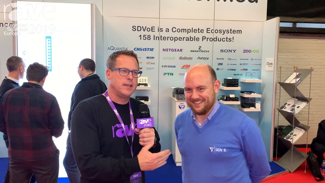 ISE 2019: Gary Kayye Interviews Justin Kennington, President of the SDVoE Alliance