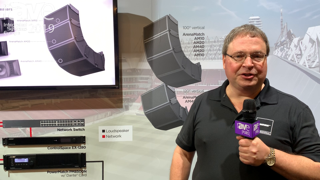 ISE 2019: Bose Professional Showcases the ArenaMatch DeltaQ Array Loudspeaker System
