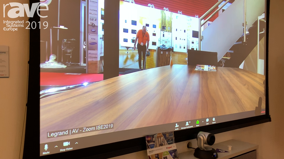ISE 2019: Da-Lite Showcases the DescenderPro Projection Screen