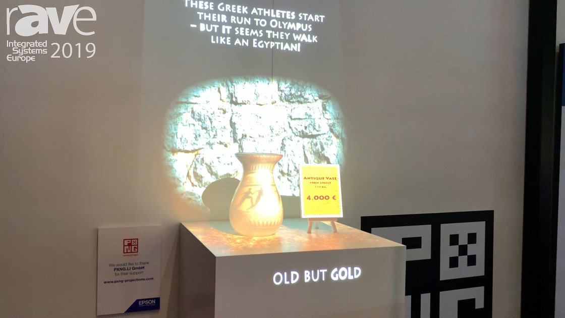 ISE 2019: Epson Demos Projection Mapping With the LightScene EV-100