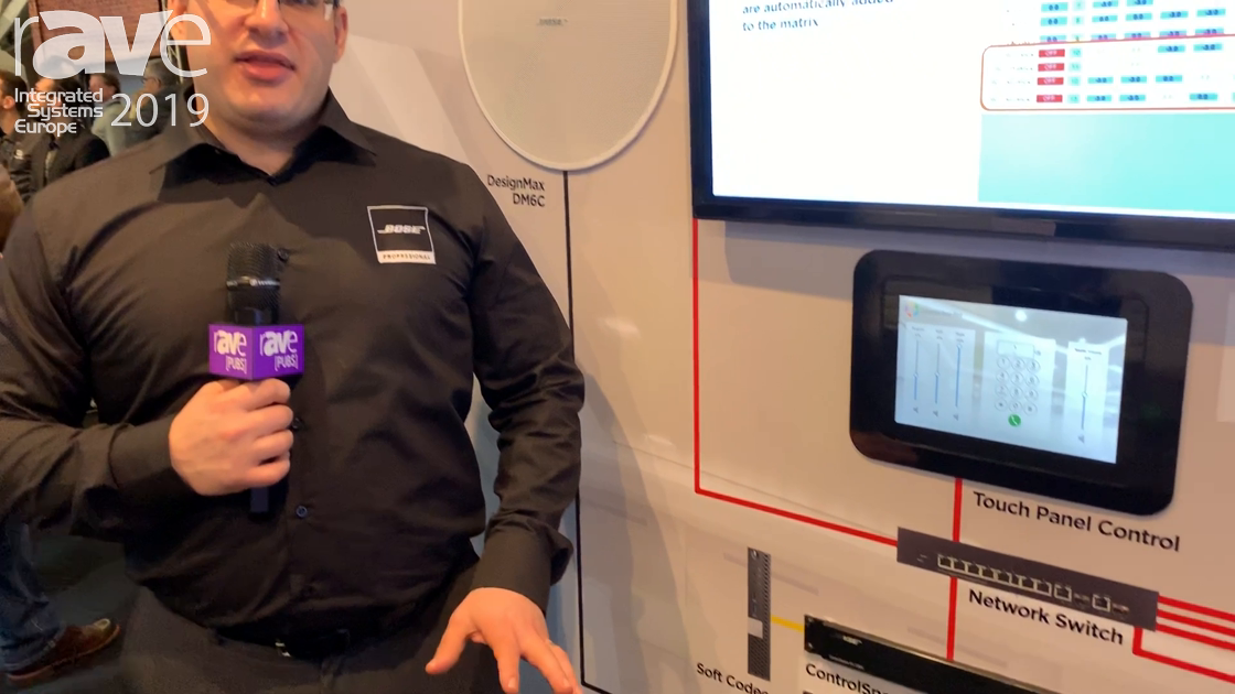 ISE 2019: Bose Professional Showcases the ControlSpace EX Line of Processors, Including the EX-1280C