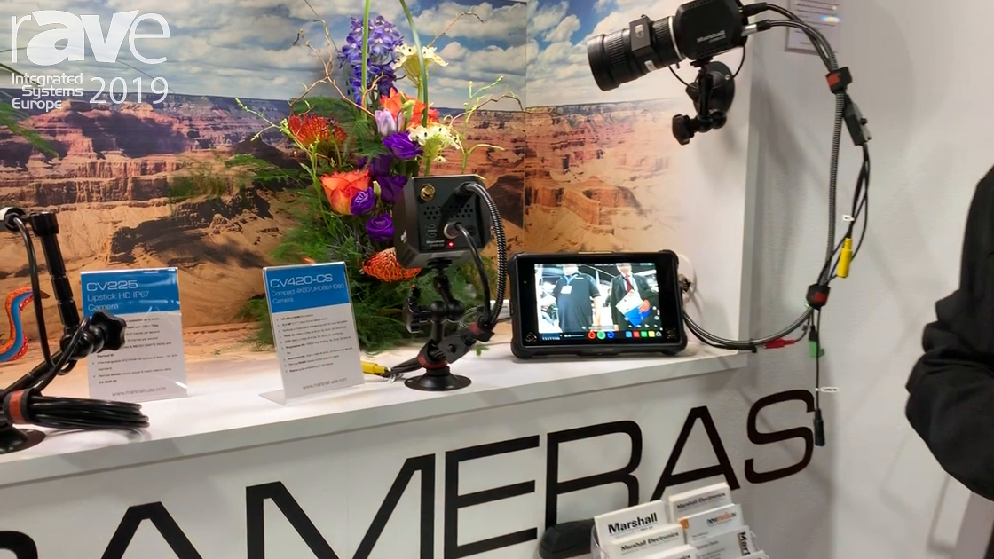 ISE 2019: Marshall Features 4K@60Hz C-Mount CV420-CS POV Camera