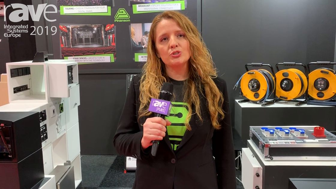ISE 2019: Pinanson Features In-Table AV Wire Boxes