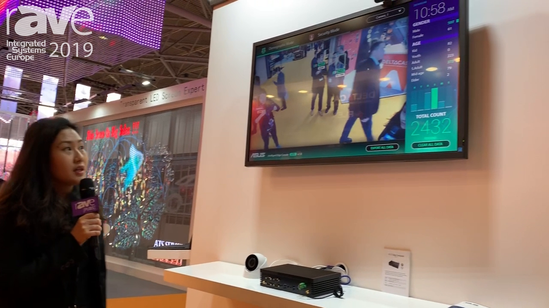 ISE 2019: ASUS Presents Intelligent Edge Console With Crowd Capture Data for Security