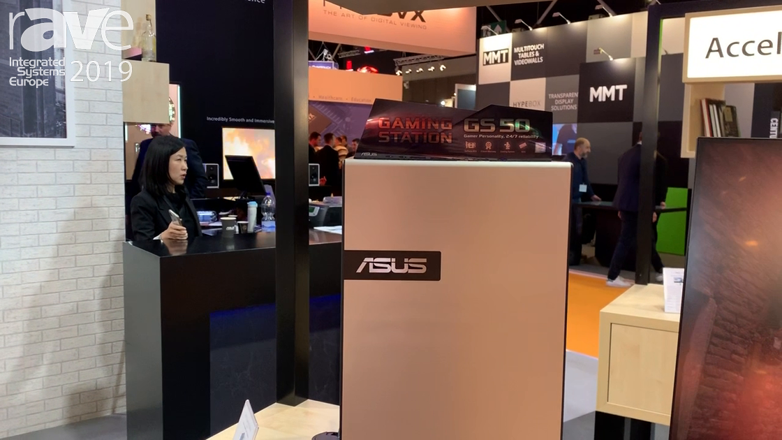ISE 2019: ASUS Showcases Gaming Station GS50 PC, Built for Gamers and Content Creators