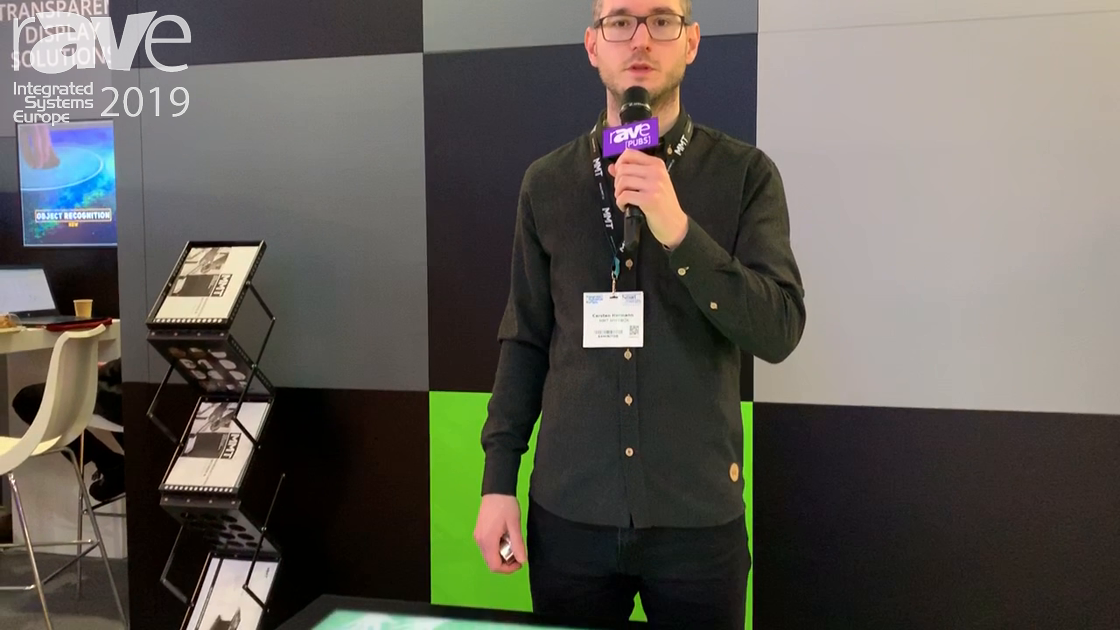 ISE 2019: MMT Features a New Touch Display Table with Object Recognition