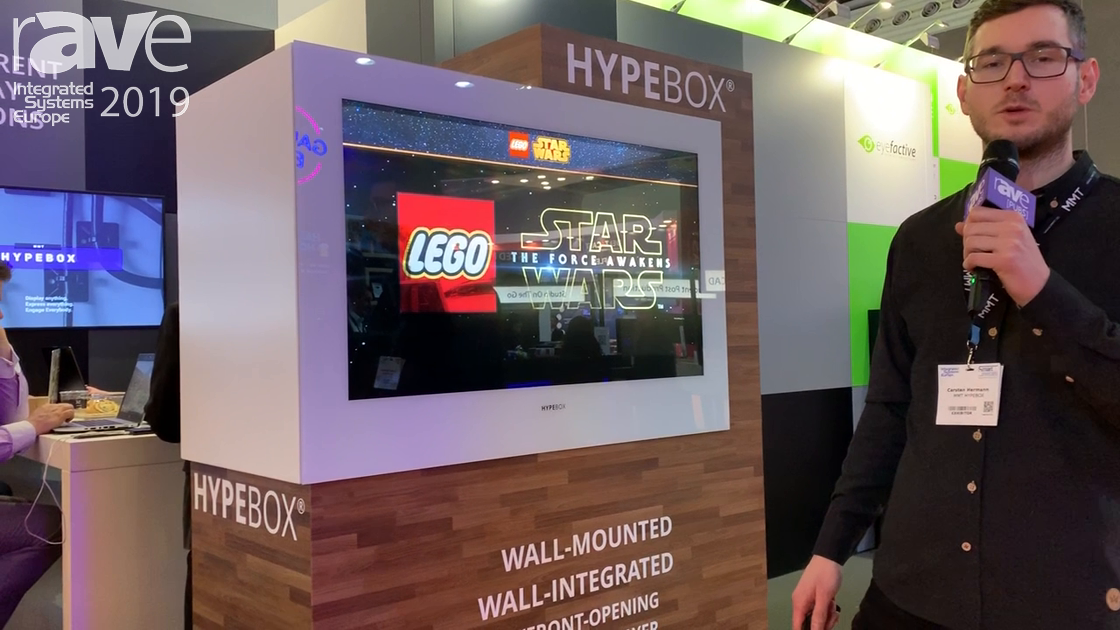 ISE 2019: MMT Shows Hypebox InWall 43-Inch Display for Retail Spaces