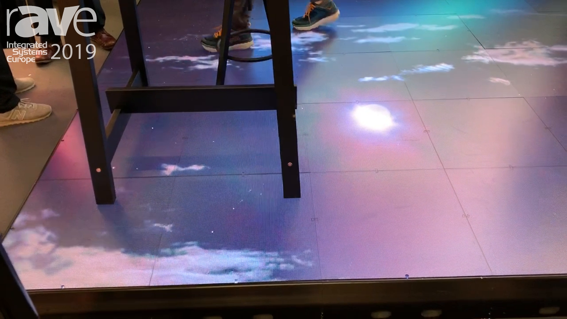 ISE 2019: Rocketsign Shows Off Floor Screen Outdoor 3.9mm Pixel Pitch