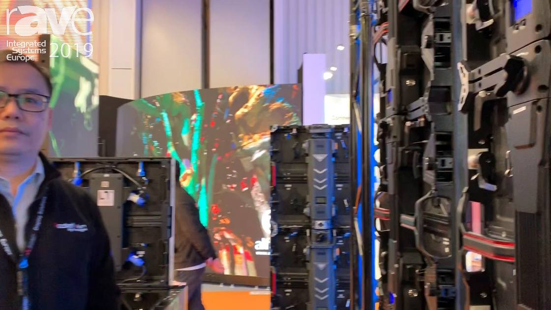 ISE 2019: Rocketsign Shows Reaper 3.9mm LED Screen for Rental And Staging