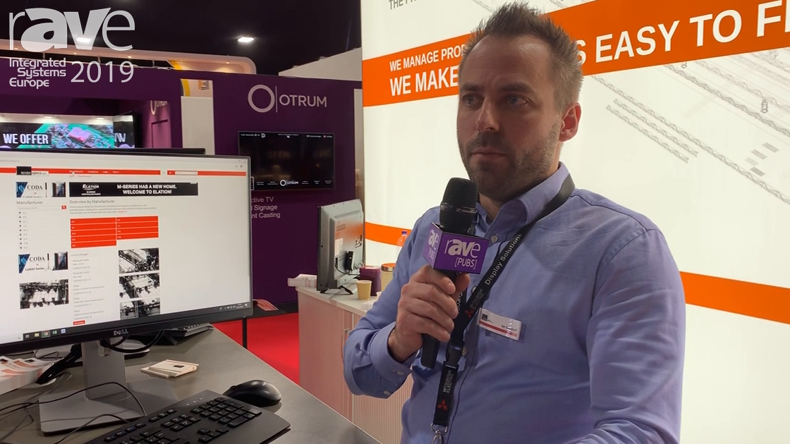 ISE 2019: Tenderspecs Shows Database of AV Solutions and Products for System Integrators