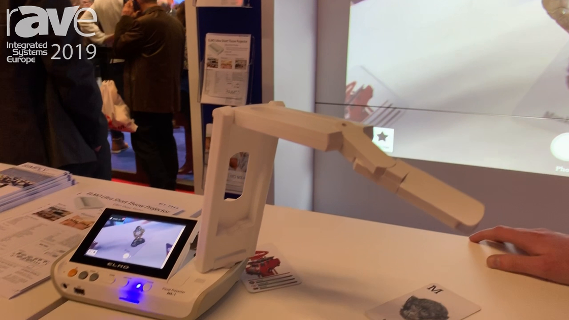 ISE 2019: ELMO Debuts MA-1 Visual Presenter Document Camera