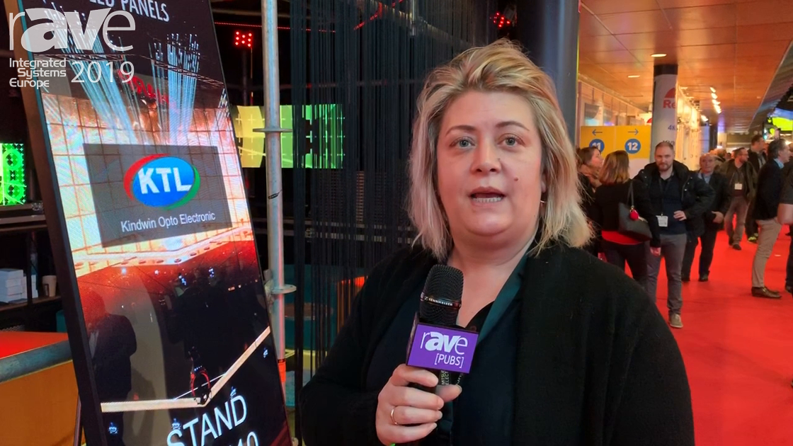 ISE 2019 Kindwin Opto Electronic Intros LED Floor for Rental Events