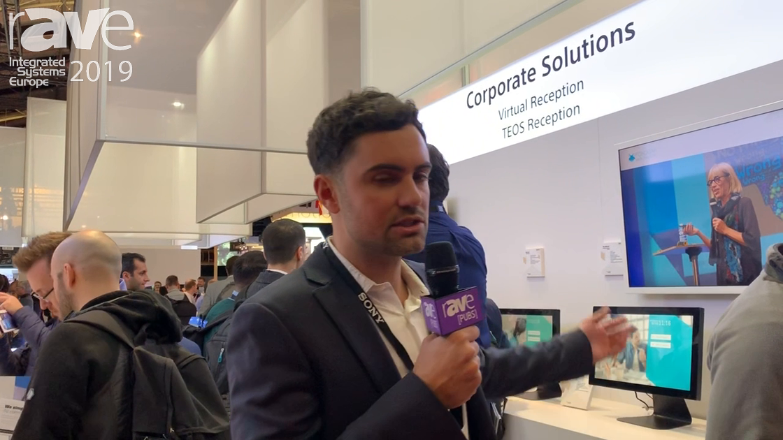 ISE 2019: Sony Electronics Overviews TEOS Reception, a Virtual ...