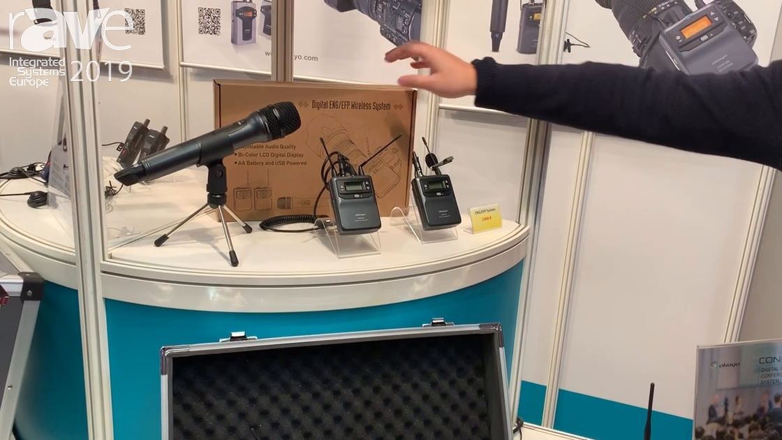 ISE 2019: Okayo Electronics Co. Showcases Digital Wireless System for Use With DSLR Cameras