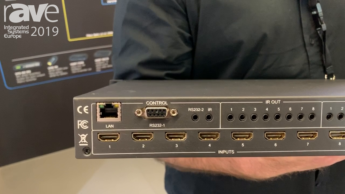 ISE 2019: SY Electronics Unveils the SMS 88 18G Seamless Scaling Matrix