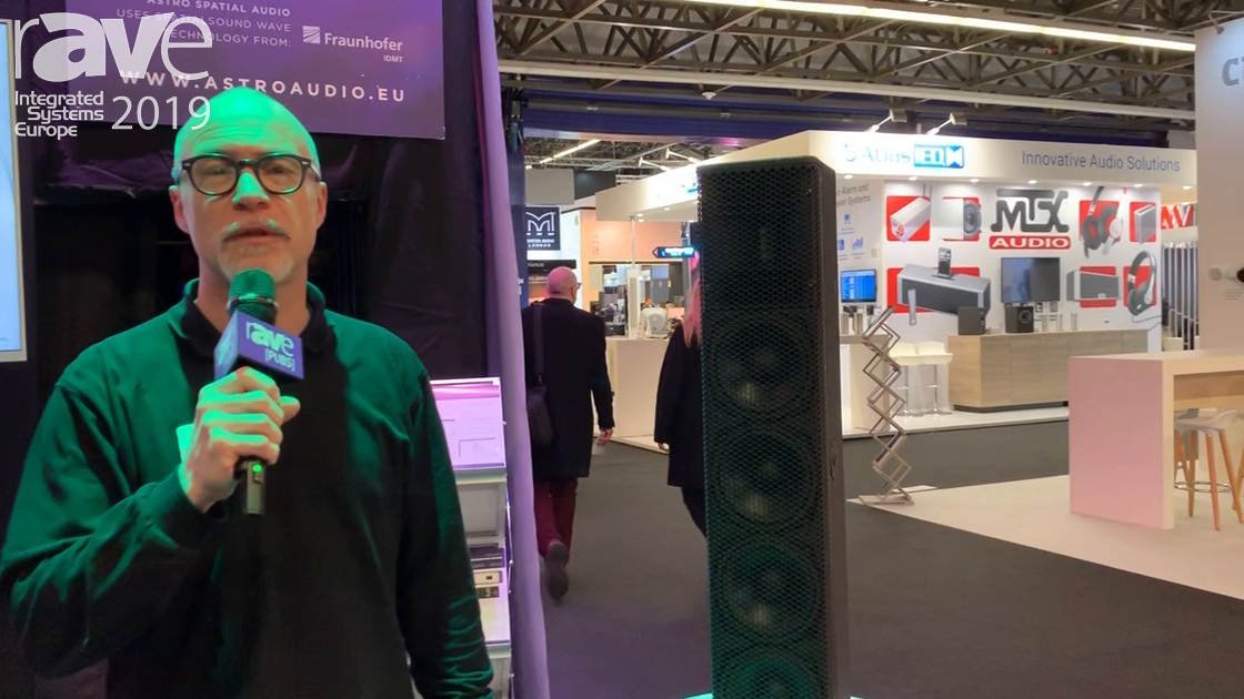 ISE 2019: Alcons Audio Previews the QR-20 Column Speaker for Reverberant Rooms