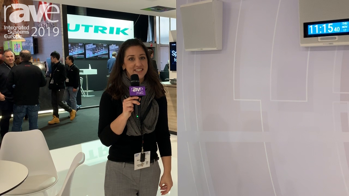 ISE 2019: AtlasIED Introduces the IPX Family PoE Speakers With LCD Screen