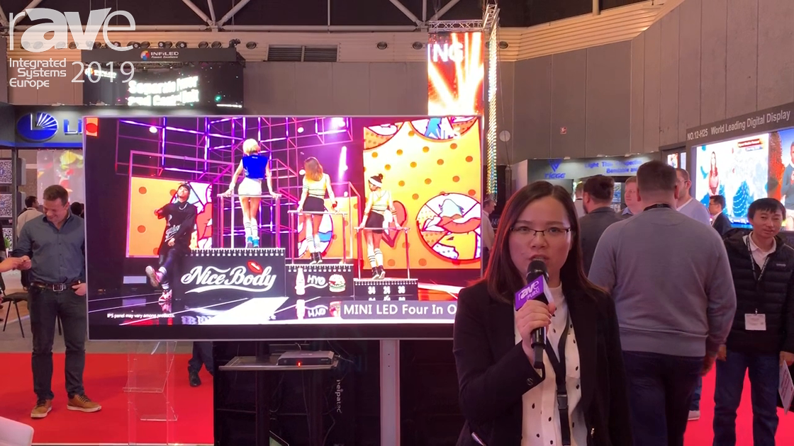 ISE 2019: Esdlumen Talks Abount Mini LED Series Four-In-One Display