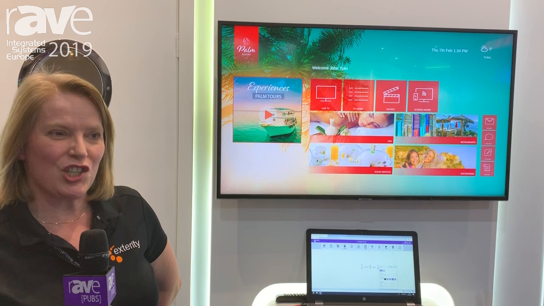 ISE 2019: Exterity Intros ArtioGuest Guest Interactive Portal for Hospitality Applications
