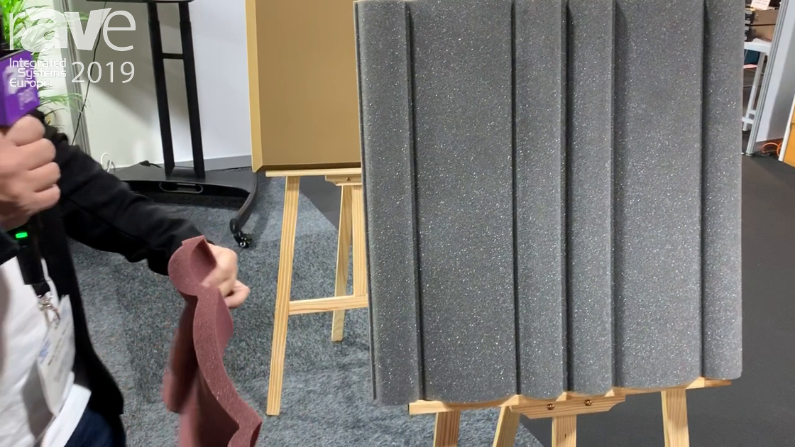 ISE 2019: EZ Acoustics Shows Off Pro Foam for Sound Absorption