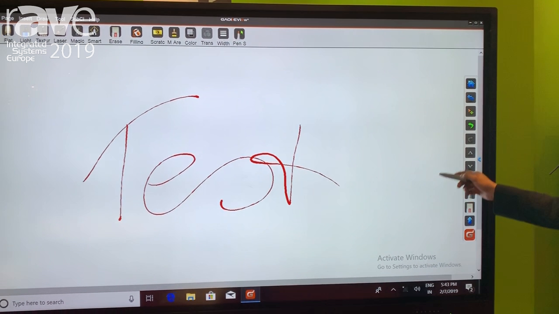 ISE 2019: GaokeView Exhibits Its LCD Touchpanel Solution
