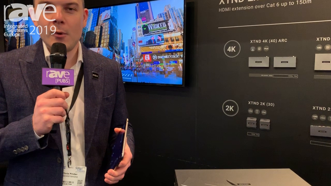 ISE 2019: HDANYWHERE Intros UControl Zone Processor