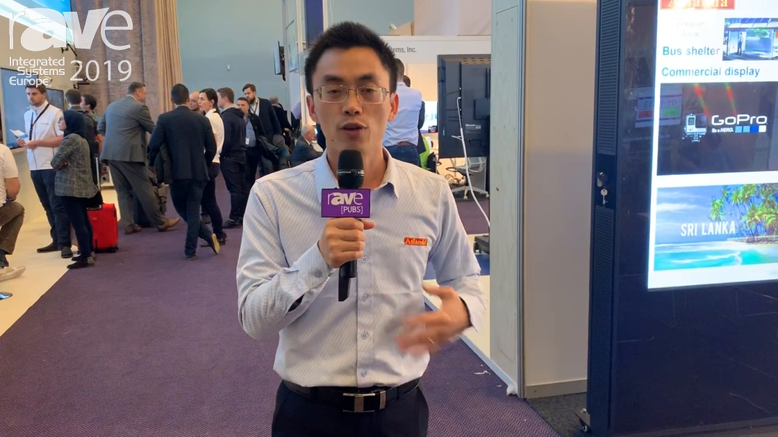 ISE 2019: Asianda Shows 55-Inch Outdoor Digital Signage Display