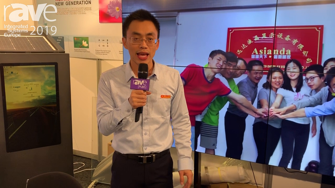 ISE 2019: Asianda Talks About LCD Display Video Wall