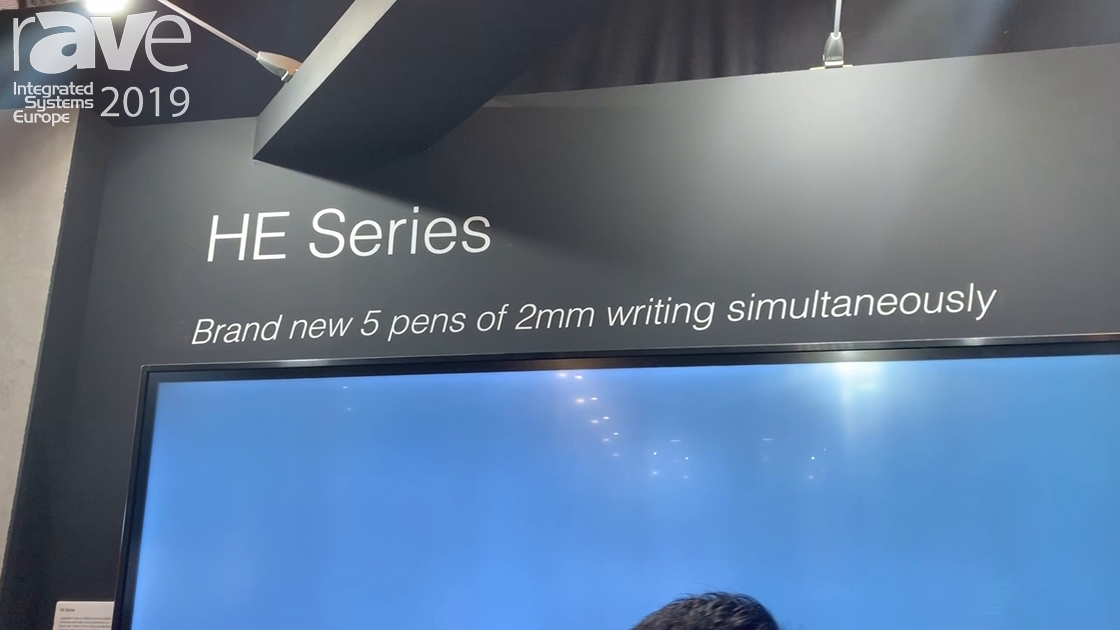 ISE 2019: IRTOUCH Demos HE Series 86″ Touch Display