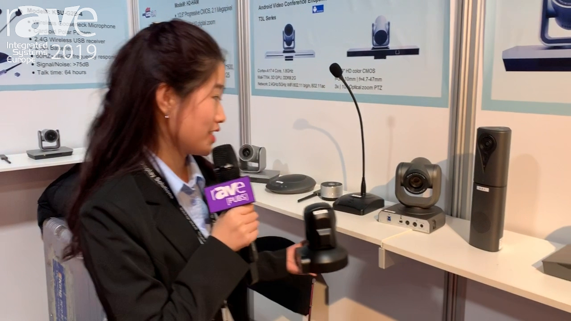 ISE 2019: OneKing Shows Off PTZ Videoconferencing Cameras
