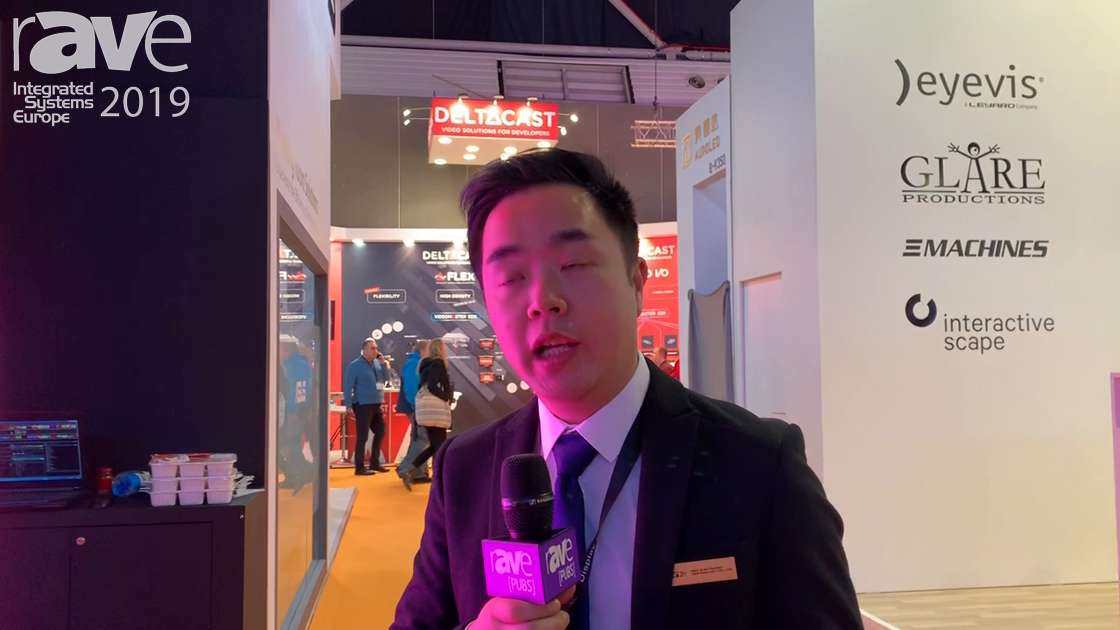ISE 2019: DGX Showcases 8K370 Double-Sided LED Poster for Shopping Malls
