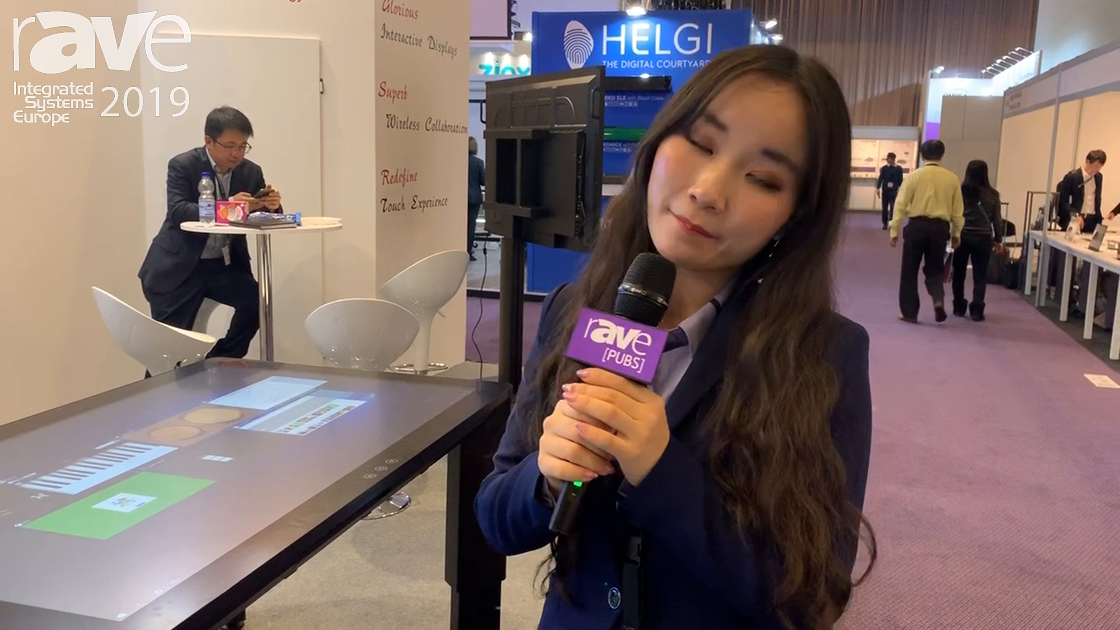 ISE 2019: Prima Technology Inc Demos 65″ Touch Table for Collaboration