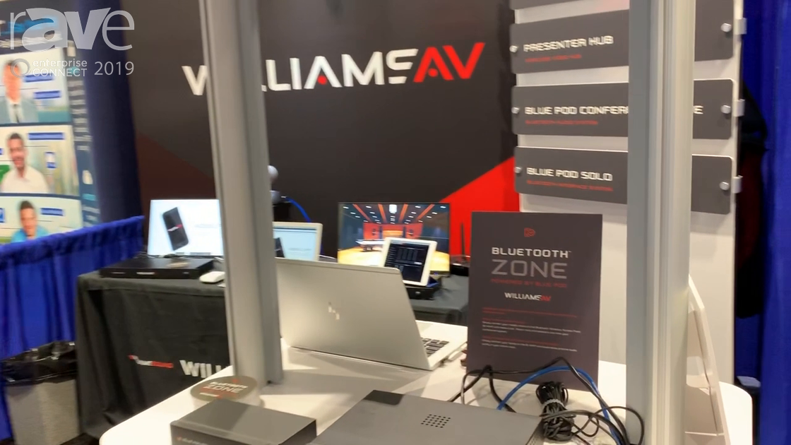 EC 2019: Williams AV Presents BLUE POD Bluetooth Audio Conferencing System