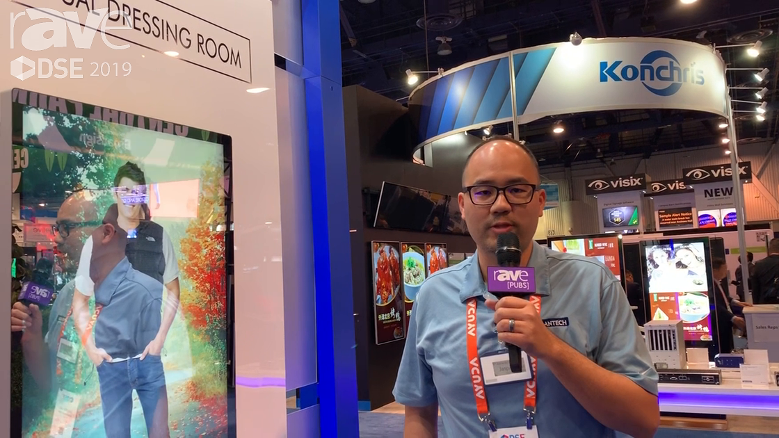 DSE 2019: Advantech Shows Off the UTC-542 42″ Ubiquitous Touch Computer With FaceCake Swivel Softwar