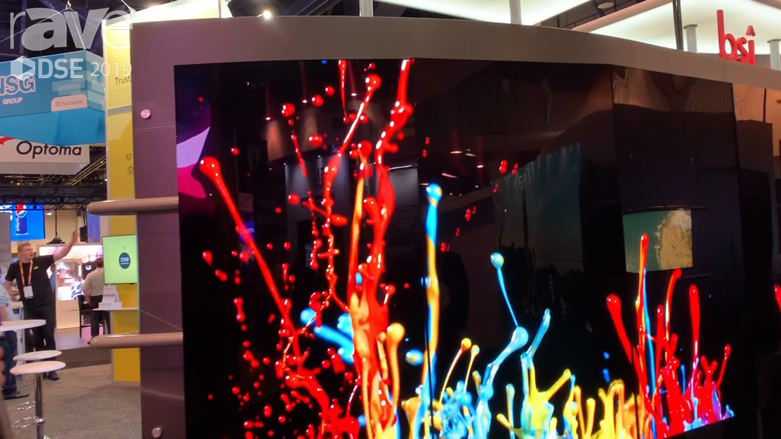 DSE 2019: Distributor Bi-Search Features LG OLED 4K Video Wall