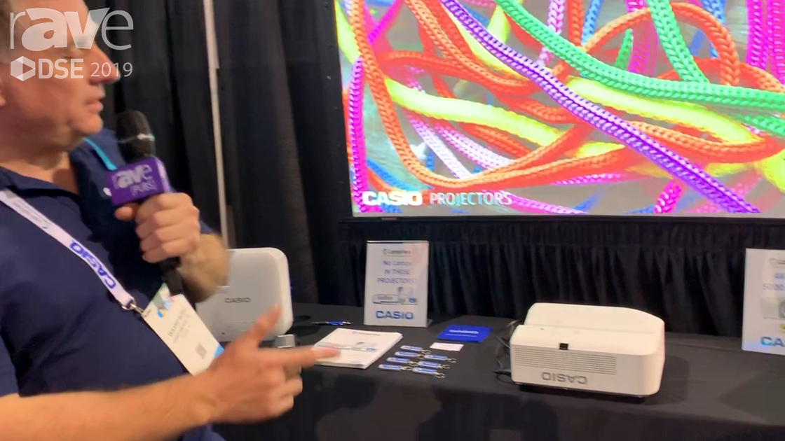 DSE 2019: Casio Reveals Its XJ-UT352WN Ultra Short Throw Lamp Free Projector