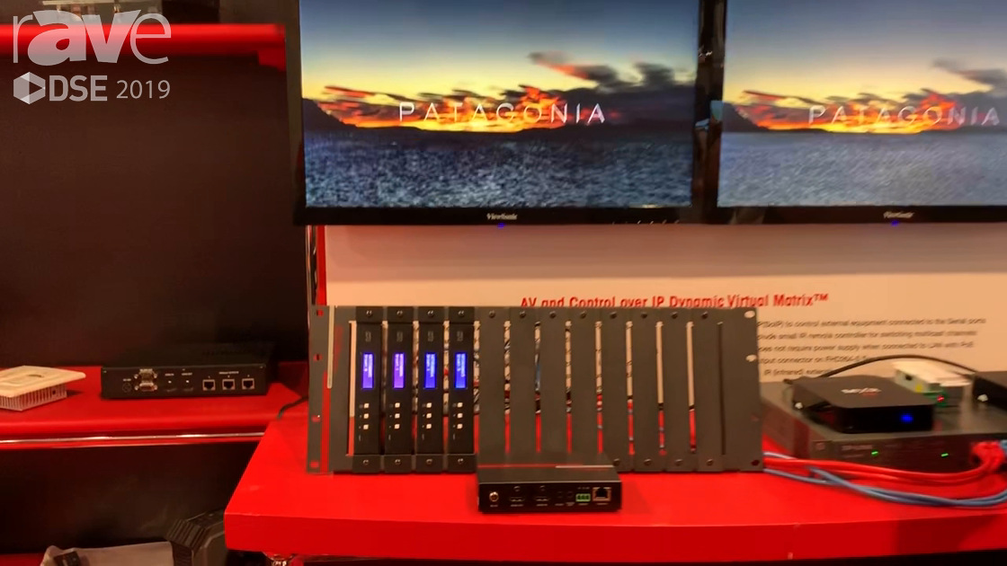 DSE 2019: Hall Research Features FHD-RM Series of Video Over IP Products