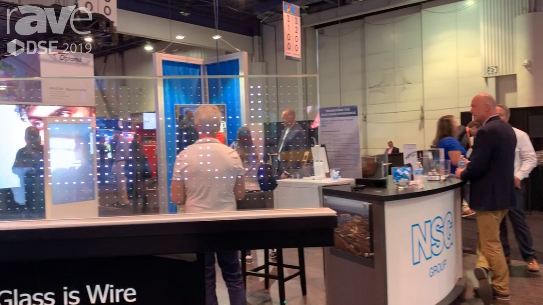 DSE 2019: NSG Group Demos “Glass Is Wire” Display With NSG Tech Coating That Conducts Electricity