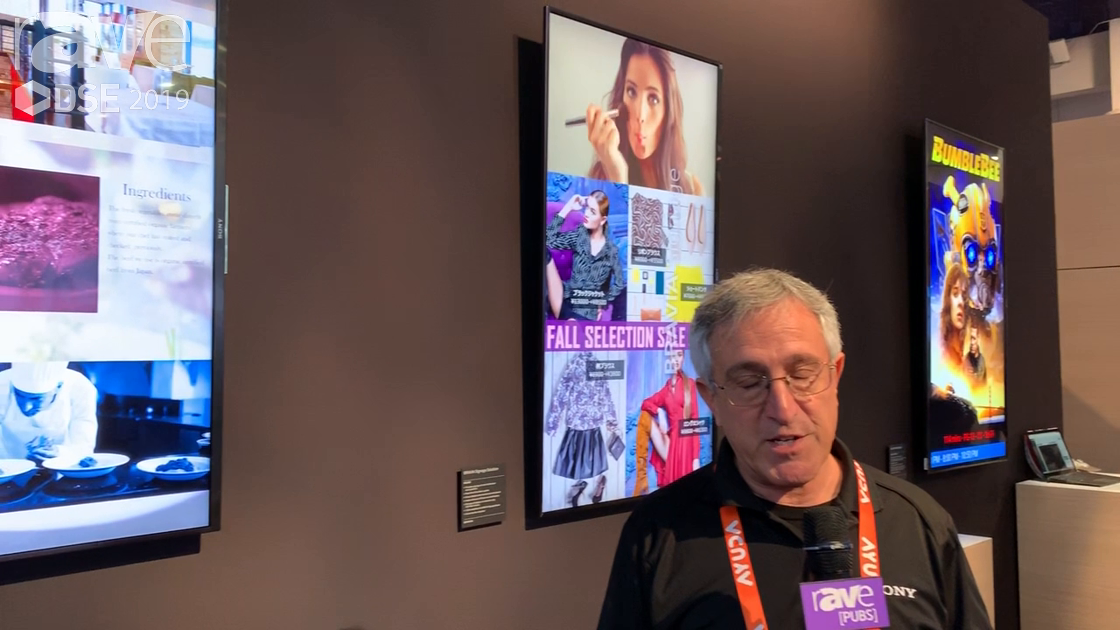DSE 2019: Sony Electronics Highlights WQF-USMP2 Media Player, Bravia Signage, iRevo Cloud Signage