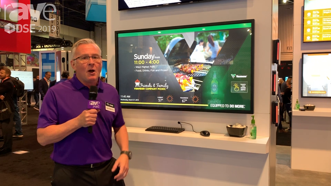DSE 2019: Visix Demos Interactivity for Higher Education Applications in Its AxisTV Signage Suite