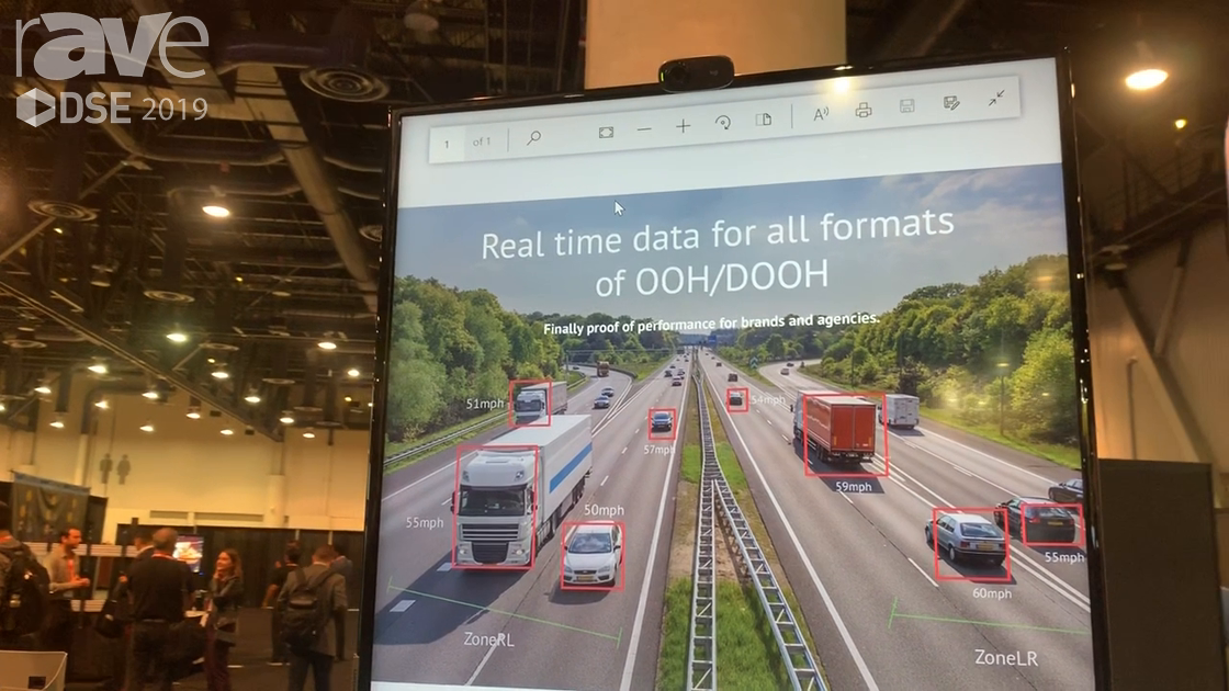 DSE 2019: AdMobilize Shows Vehicle Intelligence for Counting Number, Type, Speed of Cars Passing By
